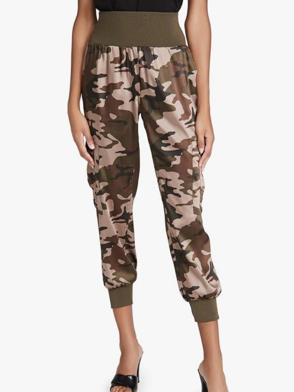 Cinq a Sept Giles Camo Cargo Pants Jogger M